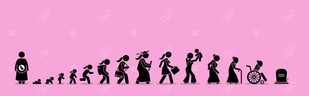 چرخه زندگی و روند پیری زنان