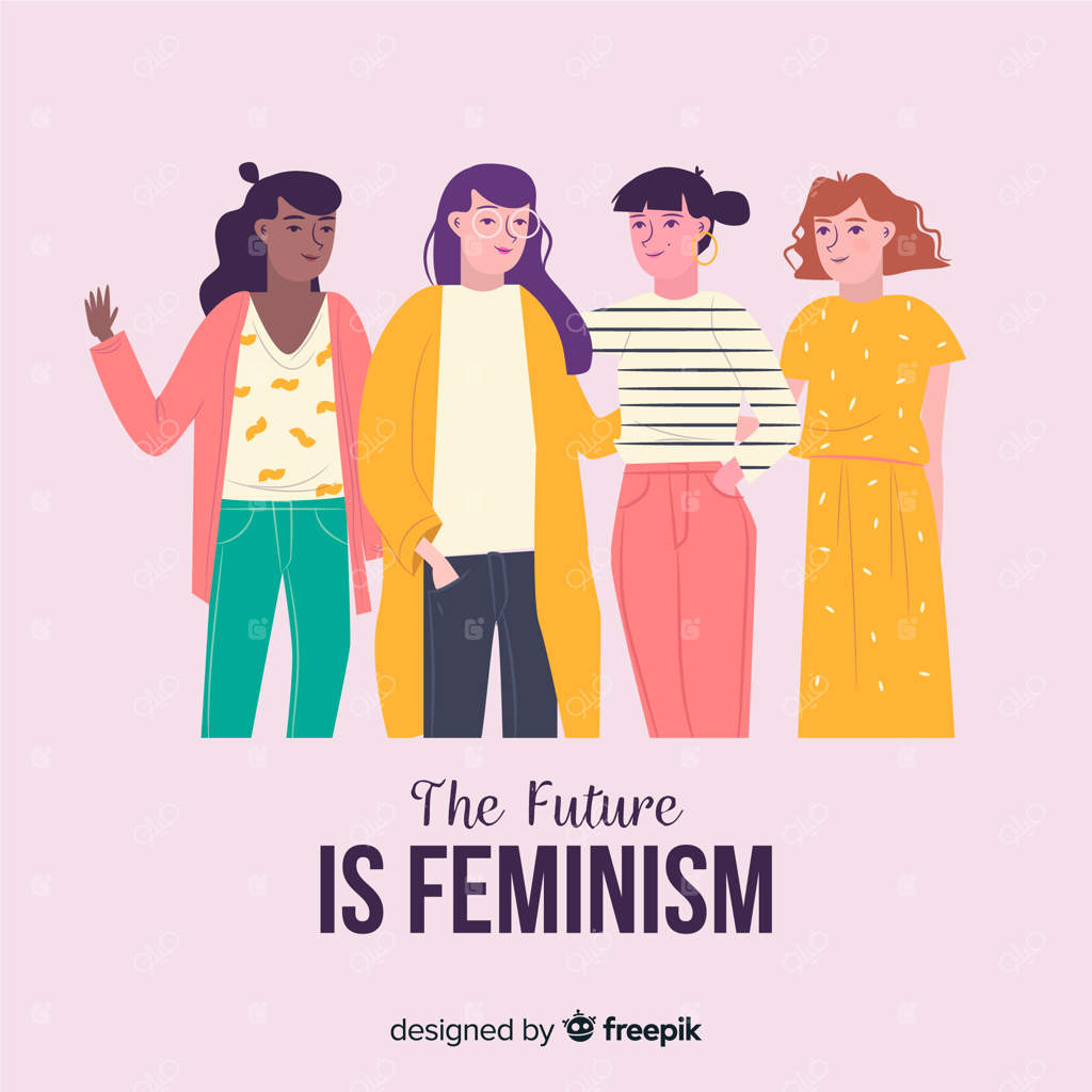 گروه بین‌المللی زنان با طراحی ساده