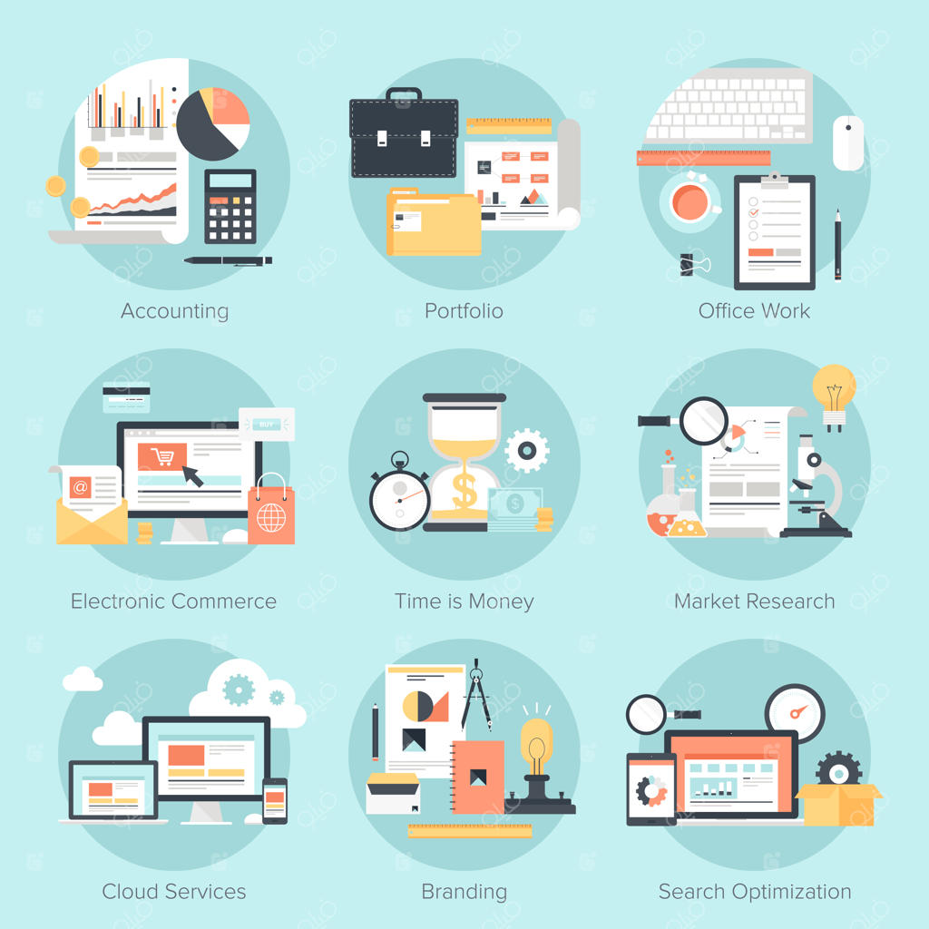 مفاهیم کسب‌وکار.