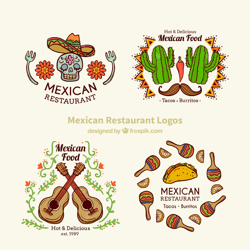 لوگوهای مکزیکی زیبا و دست‌ساز