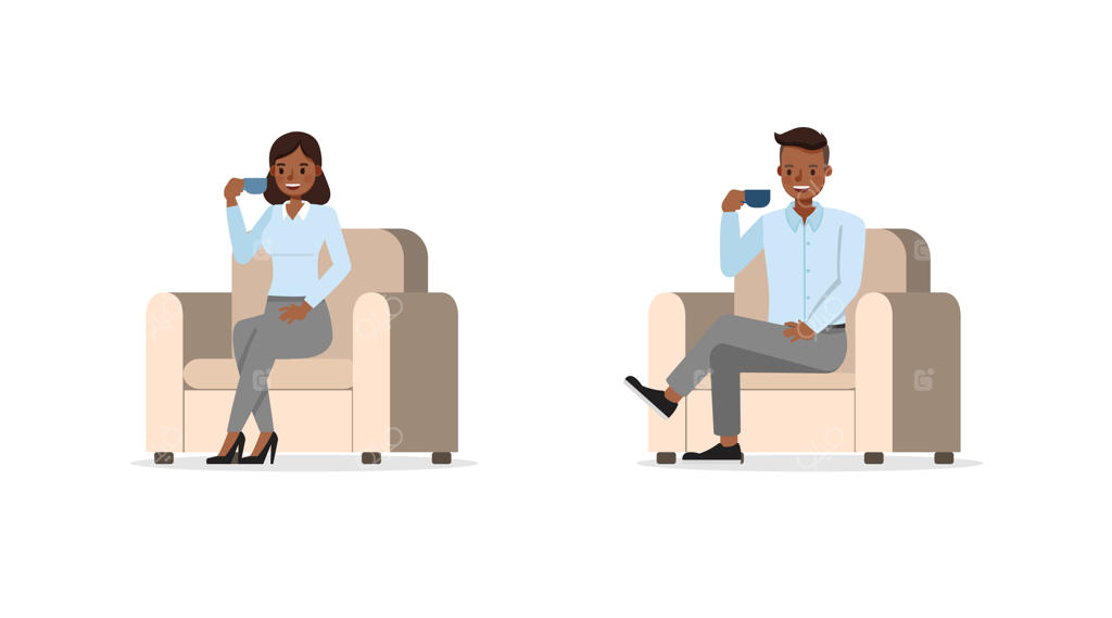 تصویرسازی کارمندان و تجار