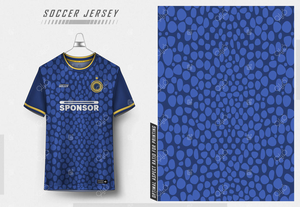 طراحی پیراهن فوتبال برای سابلیمیشن
