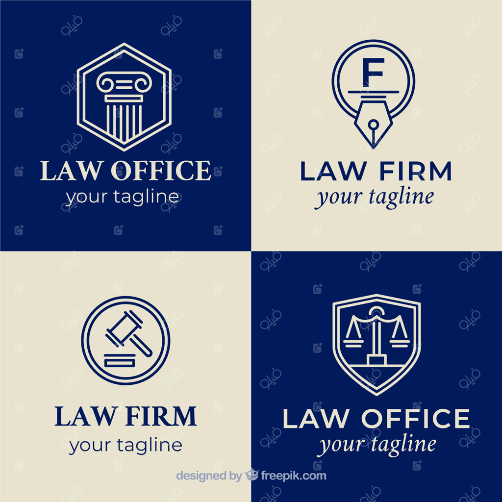 مجموعه لوگوهای حقوقی