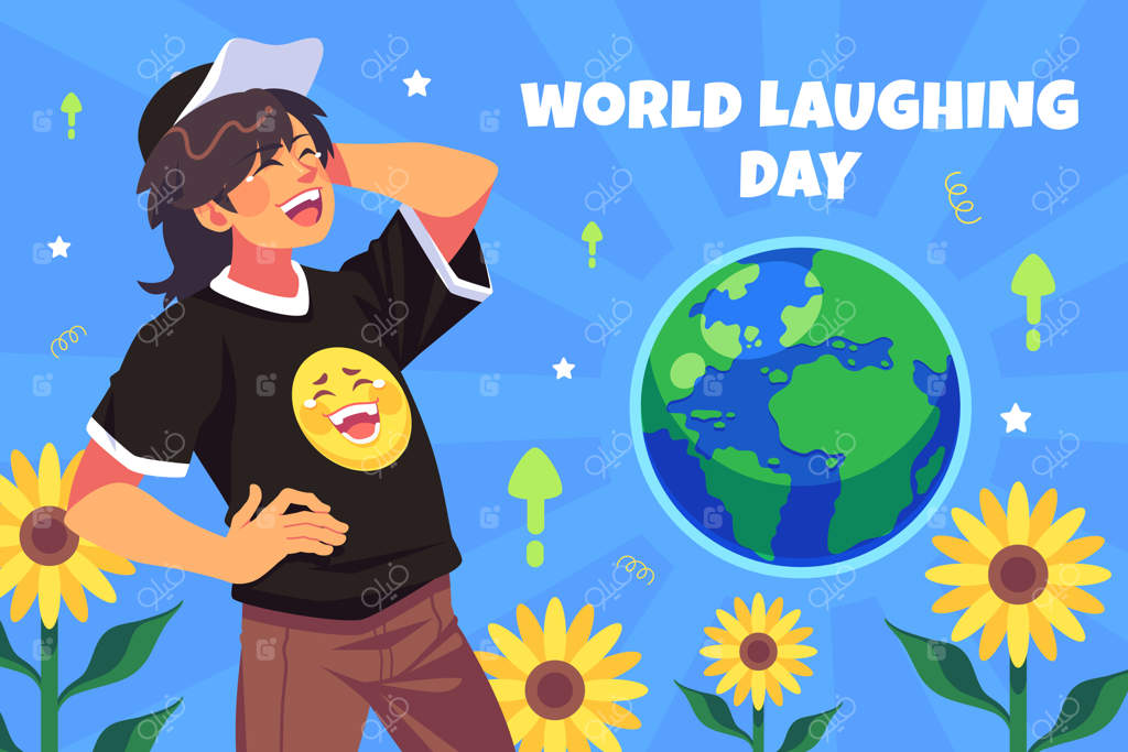 پس‌زمینه روز جهانی خنده