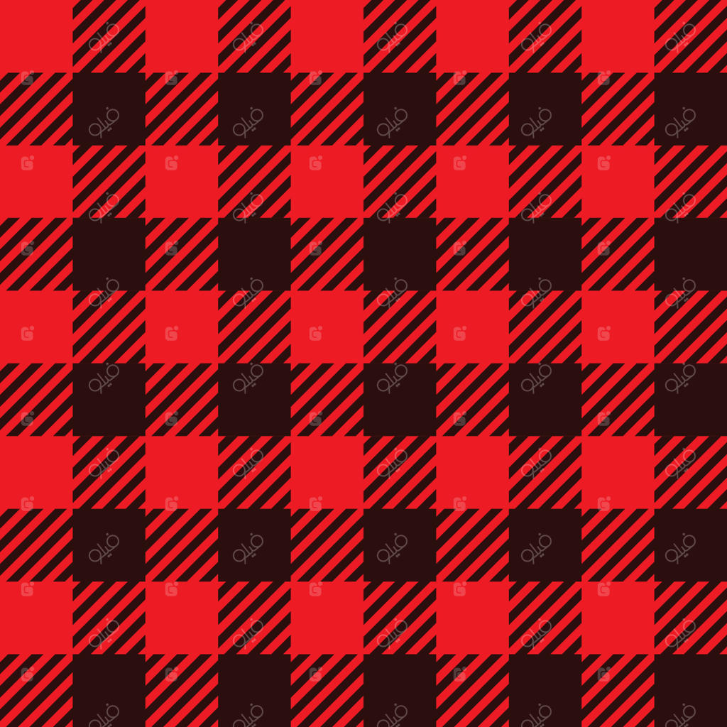 پترن چهارخونه بوفالو یکپارچه