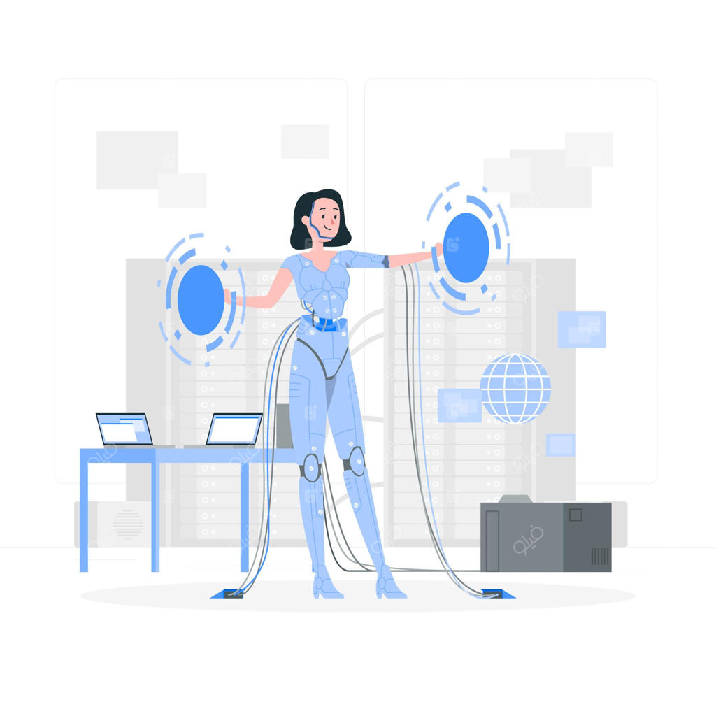 تصویرسازی مفهوم سایبورگ