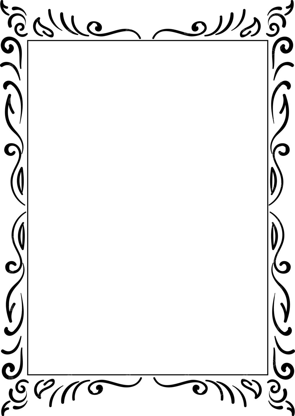 قاب تزئینی، تصویر سازی، وکتور بر روی زمینه سفید.