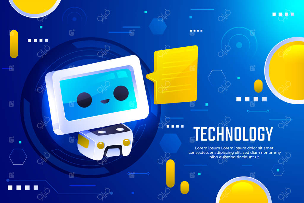 پترن پس‌زمینه با تکنولوژی گرادیان