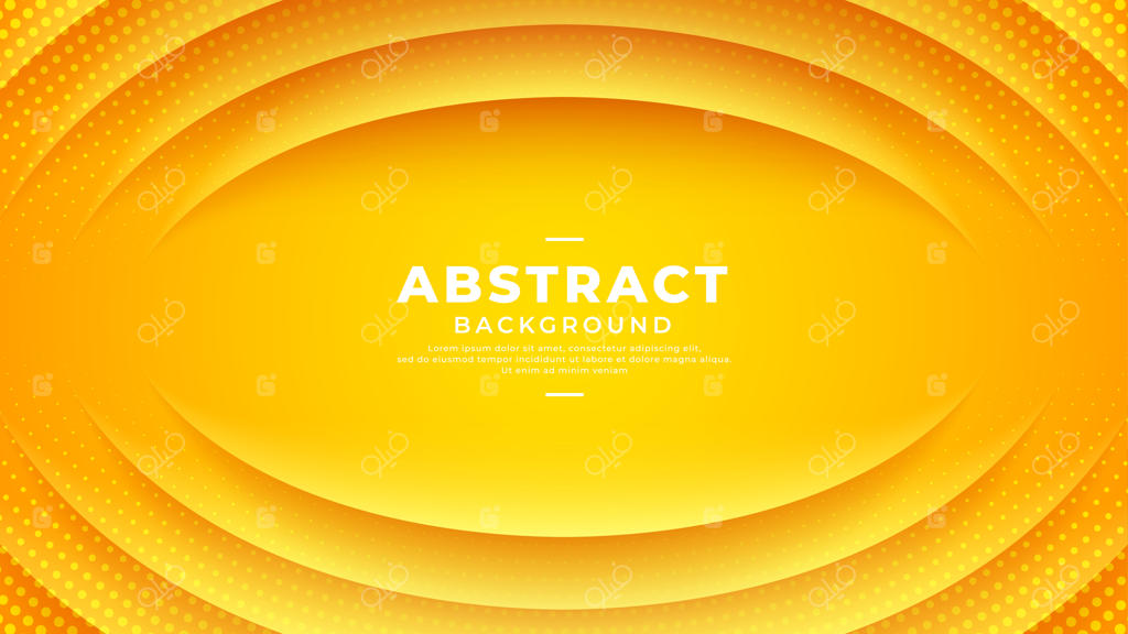 پس‌زمینه انتزاعی نارنجی با ترکیب‌بندی اشکال گرادینت