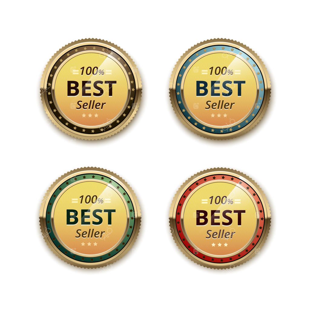 مجموعه لیبل‌های طلایی با تضمین کیفیت عالی