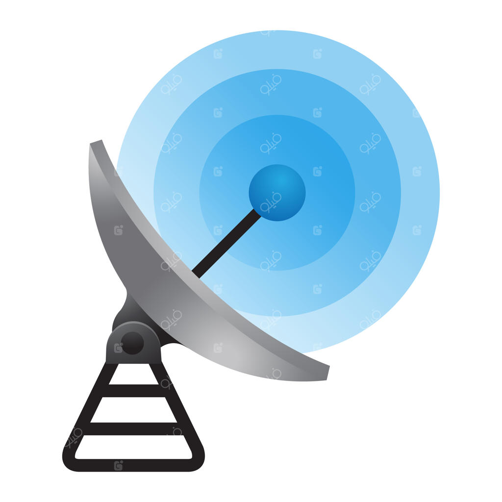 تصویرسازی وکتور آیکون رنگی ترازوی لجستیک