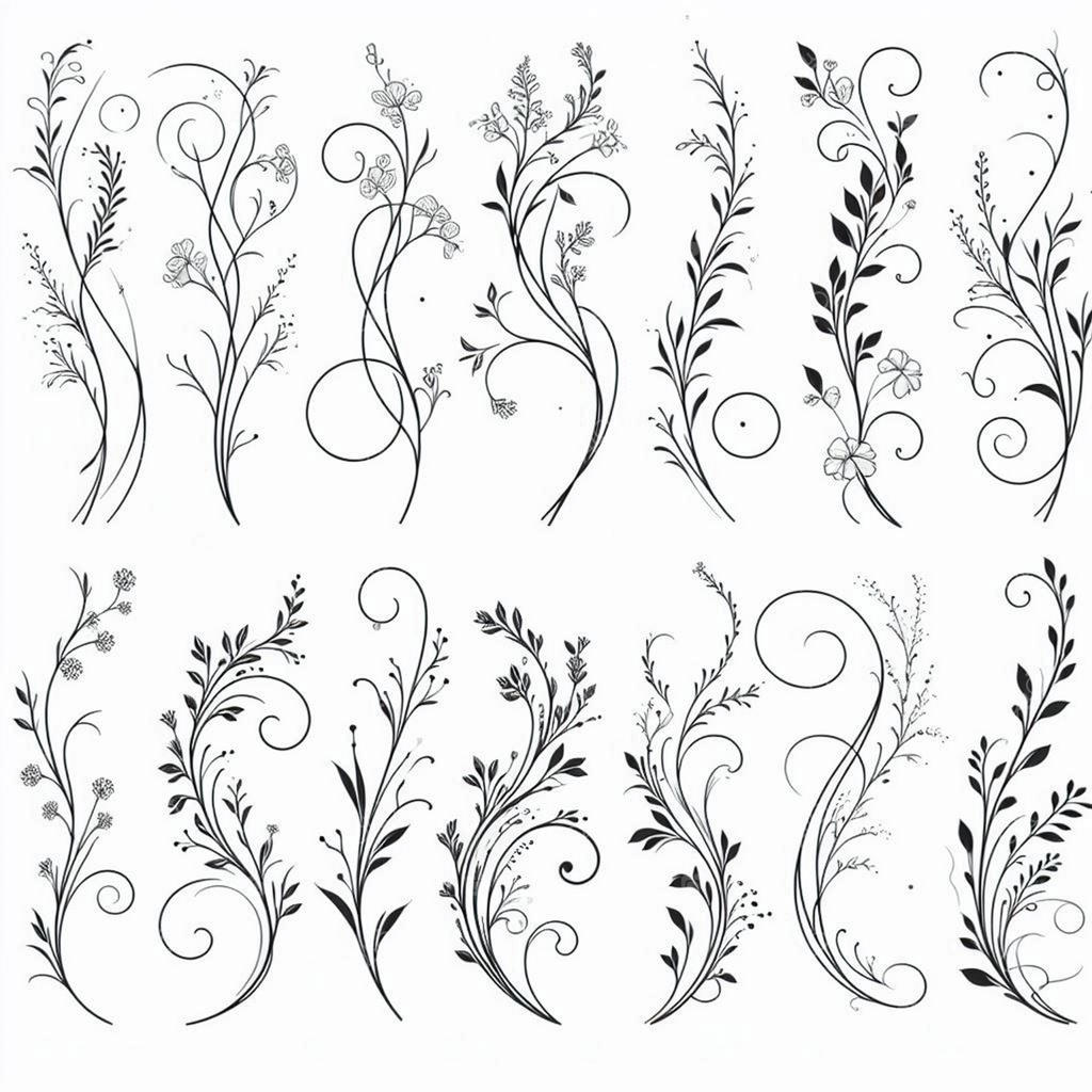 جداکننده‌های ظریف با طرح پیچک‌های پیچان