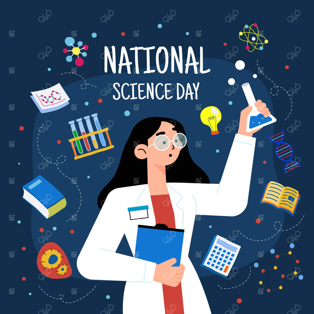 تصویر تخت برای روز ملی علوم