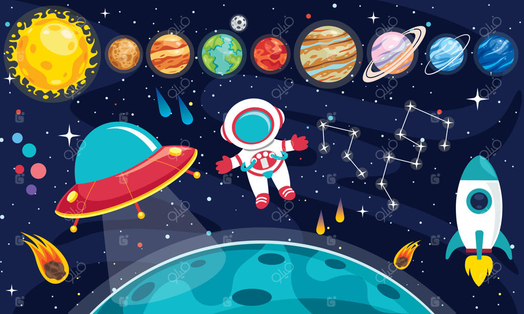 سیارات رنگارنگ منظومه شمسی