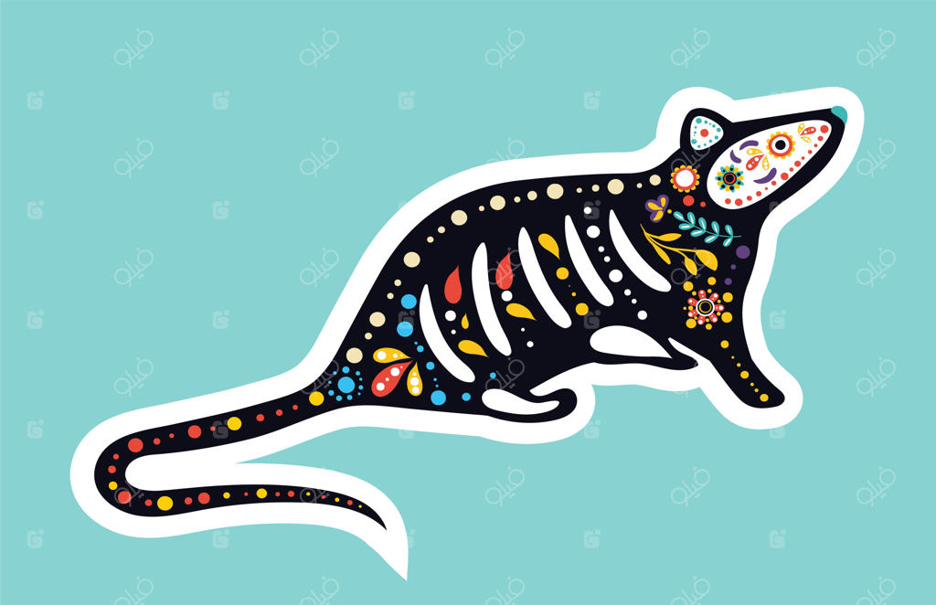 آیکون موش در روز مردگان