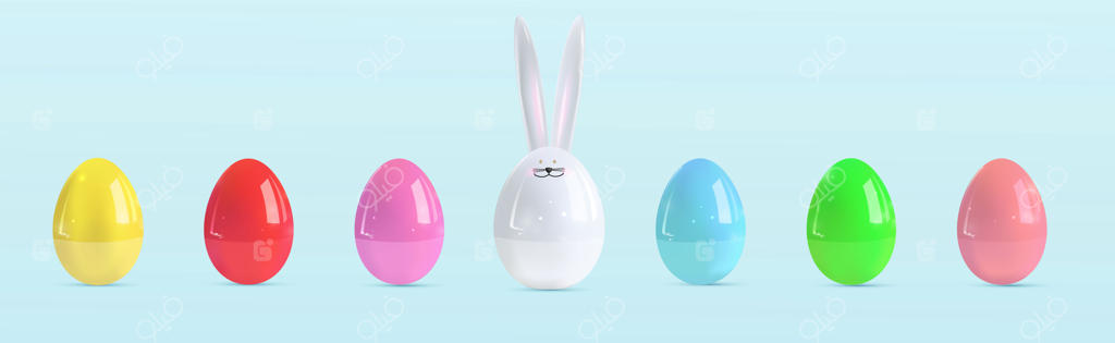 تخم‌مرغ‌های سرامیکی واقع‌گرایانه برای عید پاک