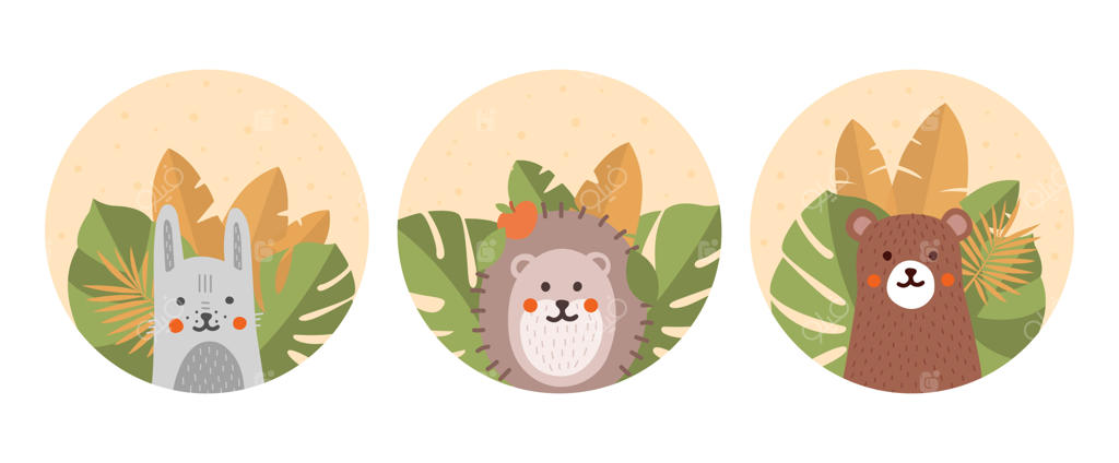 مجموعه‌ای از حیوانات