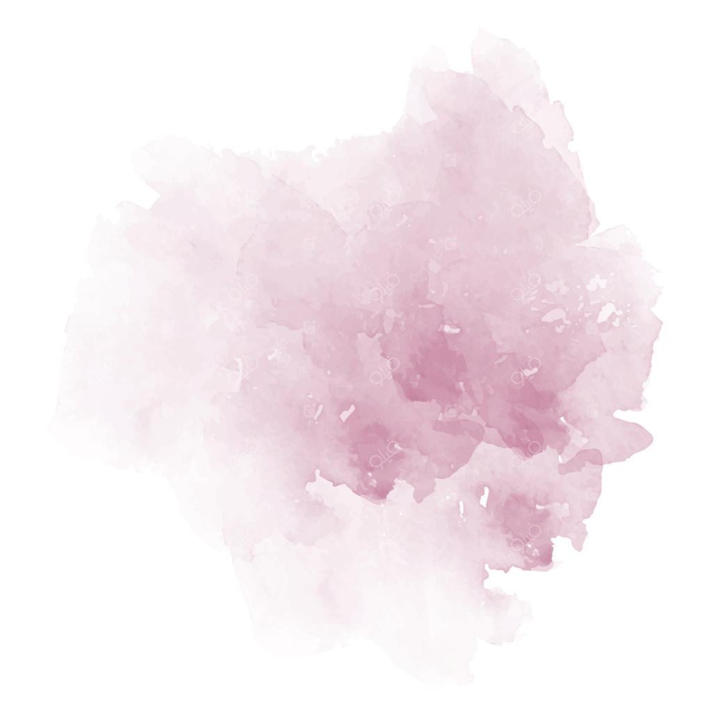 بنر آبرنگی صورتی