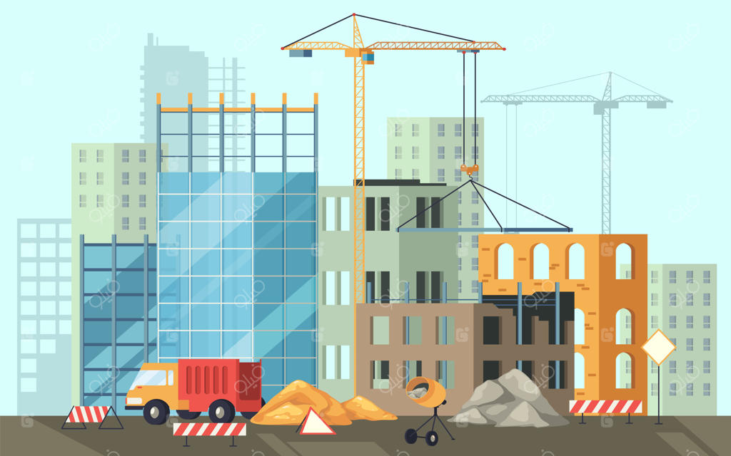 نمای ساخت و ساز یا طرح برداری ساختمانی