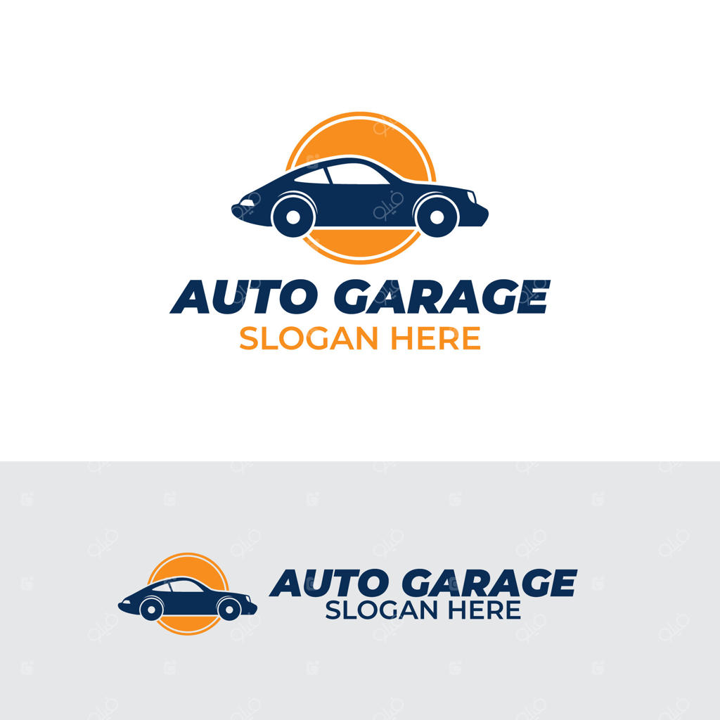 طراحی لوگوی ماشین به صورت سیلوئت