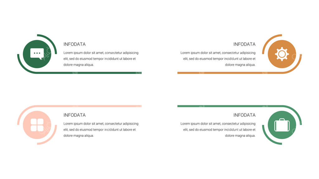 طرح وکتور پس‌زمینه انتزاعی و قالب اینفوگرافیک داده‌های تجاری