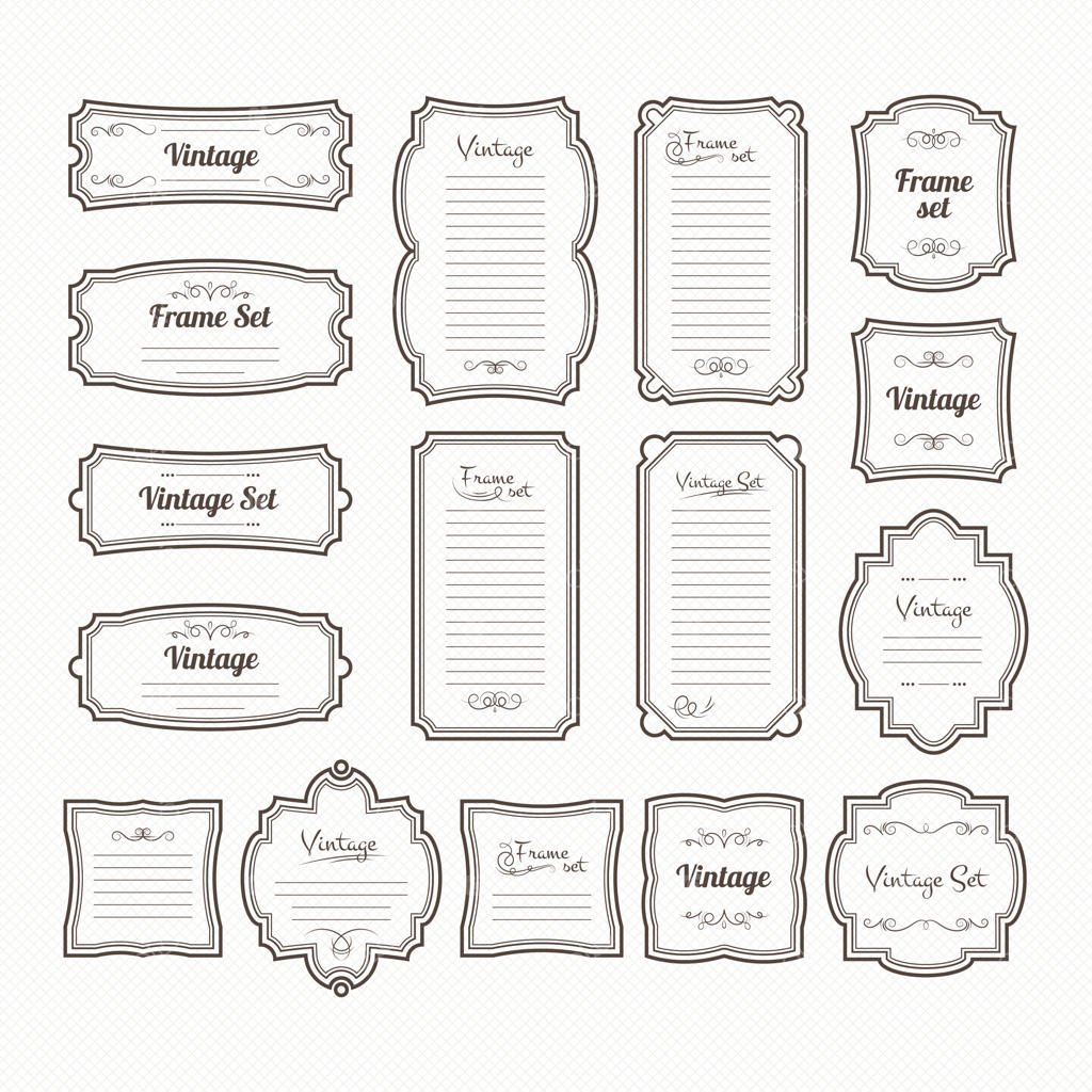 مجموعه قاب‌های کلاسیک و وینتیج