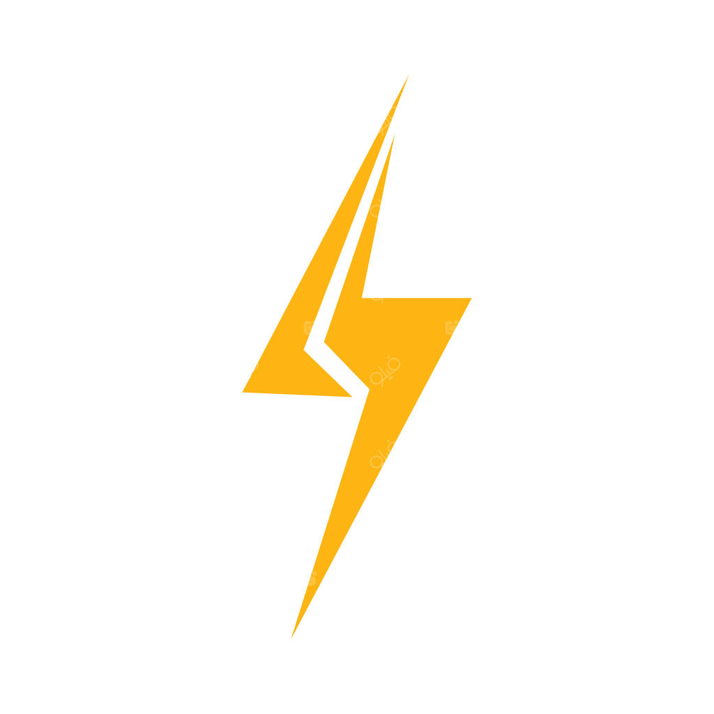 طرح وکتور لوگوی رعد و برق و انرژی الکتریکی، نماد آذرخش و الکتریسیته در دایره، قالب نشان قدرت و سرعت بالا