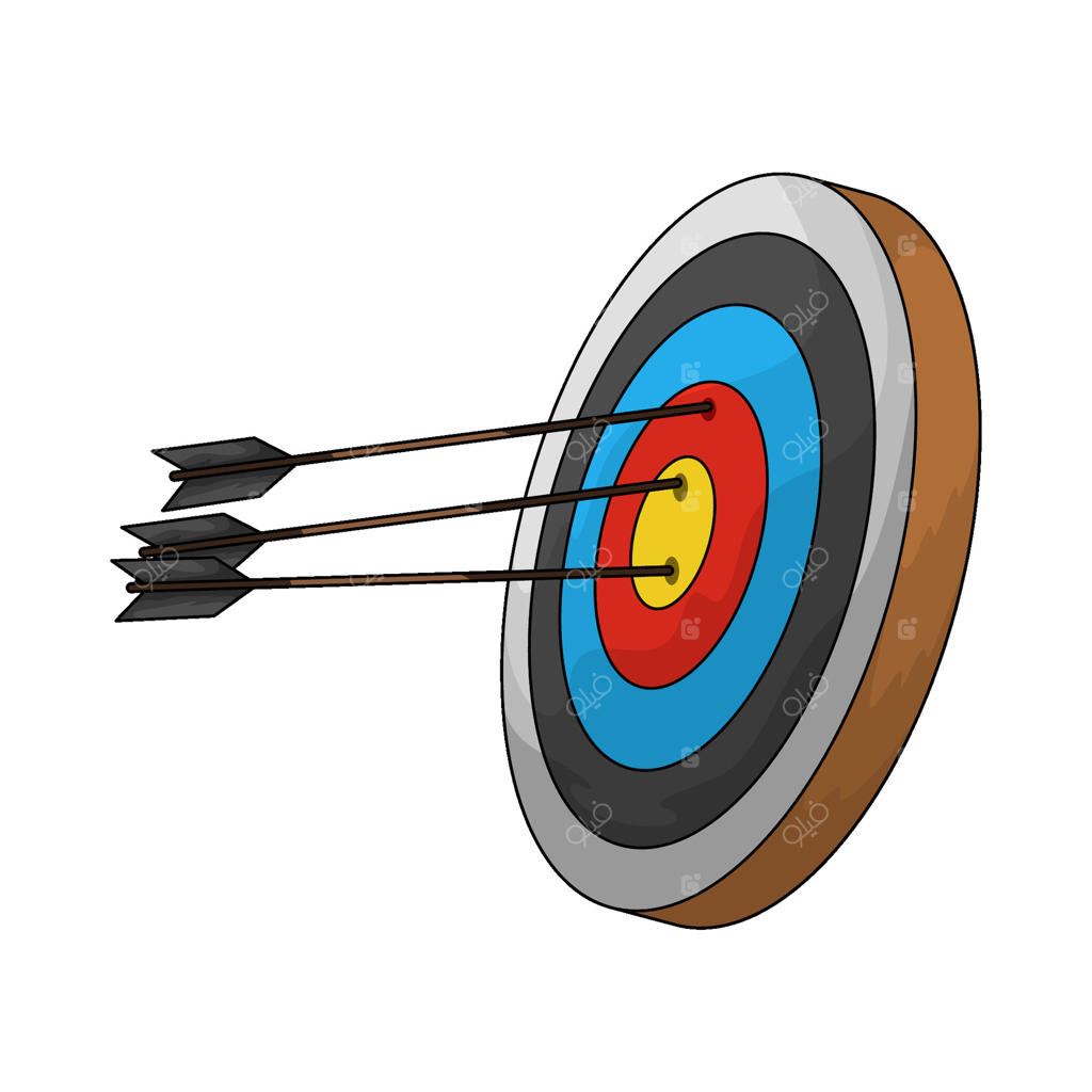 تصویر تیری در تخته فرو رفته