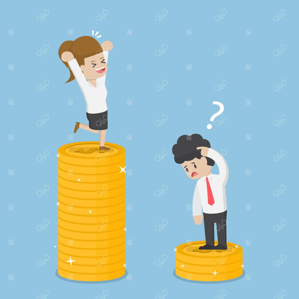 زنان تاجر پول بیشتری نسبت به مردان تاجر دارند