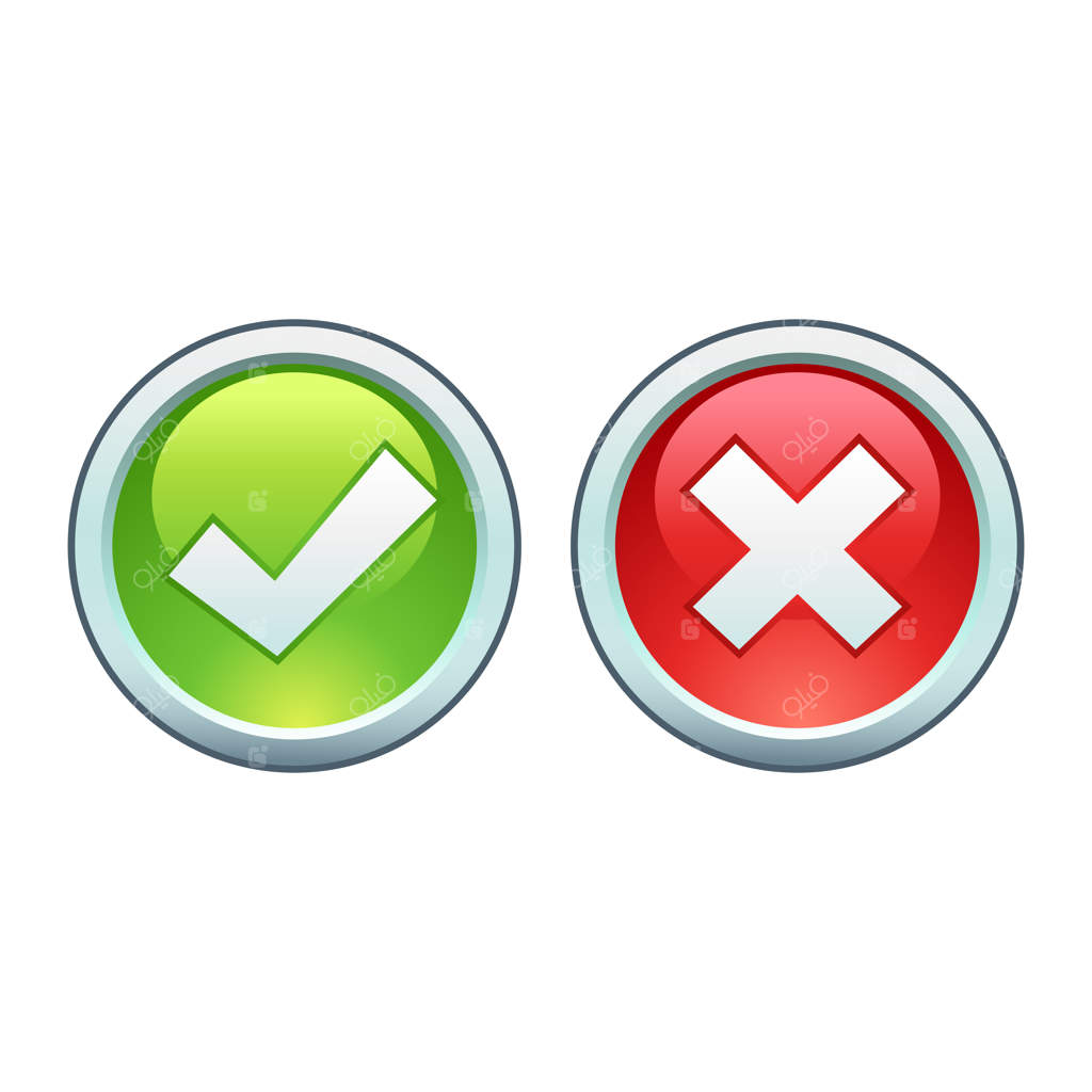 آیکون تیک معتبر