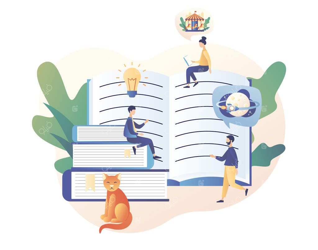 کتاب‌خوانی آدمک‌ها: کتابخانه آنلاین برای علاقه‌مندان به ادبیات و یادگیری از طریق کتاب‌های الکترونیکی