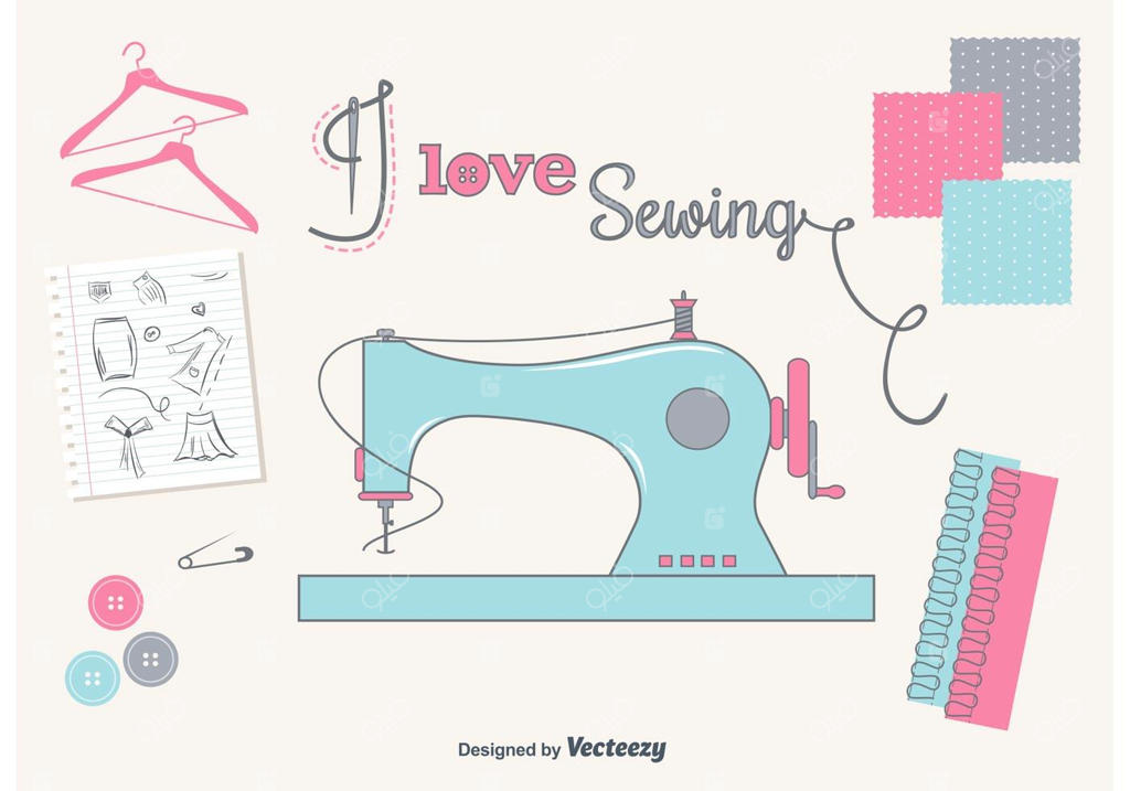 عاشق مجموعه خیاطی هستم