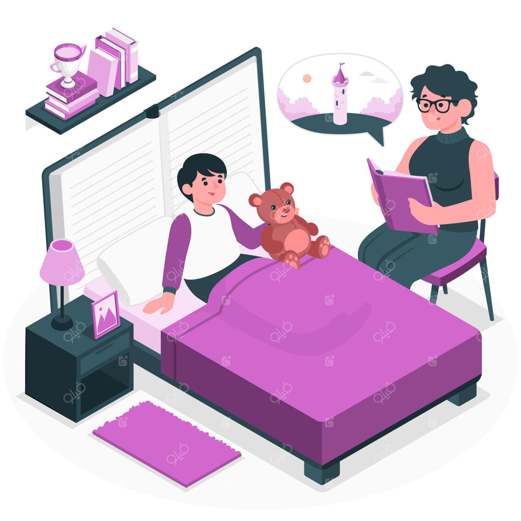 تصویرسازی مفهوم قصه‌گویی