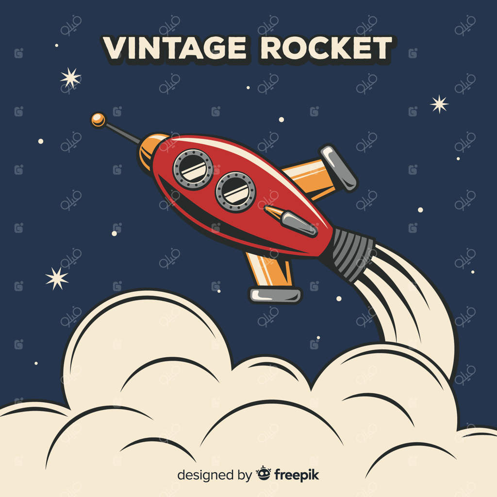 ترکیب موشک فضایی کلاسیک با سبک قدیمی