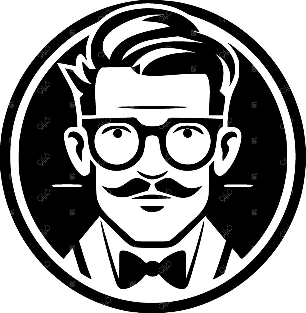 معلم، مینیمالیست و سیلوئت ساده - تصویر وکتور