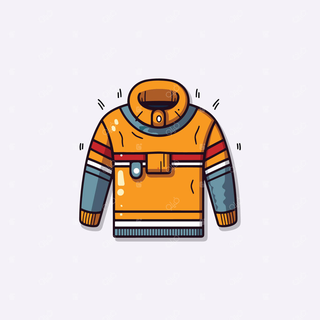 تصویر کلیپ آرت ژاکت وکتور