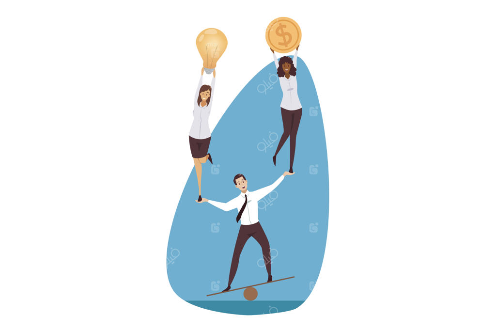 تصویرسازی مفهوم تجاری