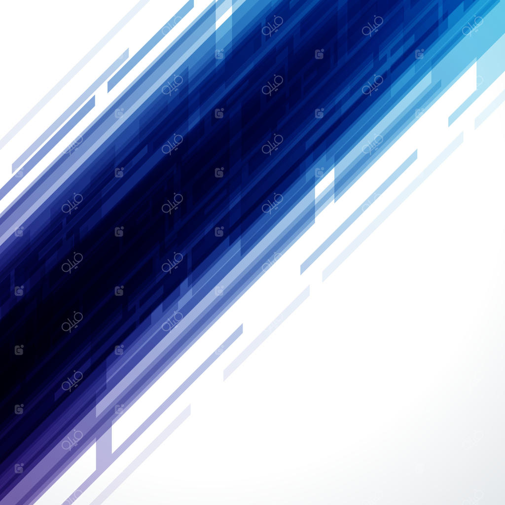 پس‌زمینه آبی و سفید انتزاعی با خطوط