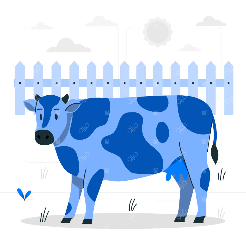 تصویرسازی مفهومی گاو