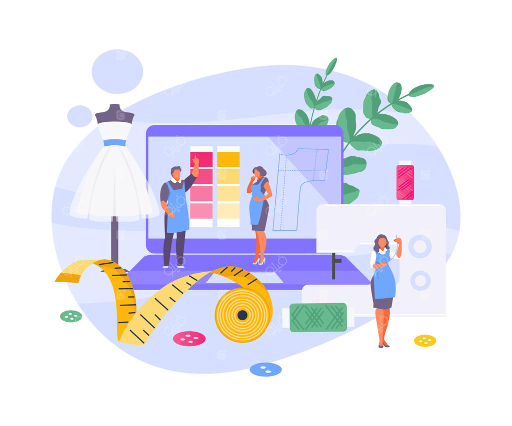 کار در آتلیه خیاطی: مفهوم کارگاه خیاطی