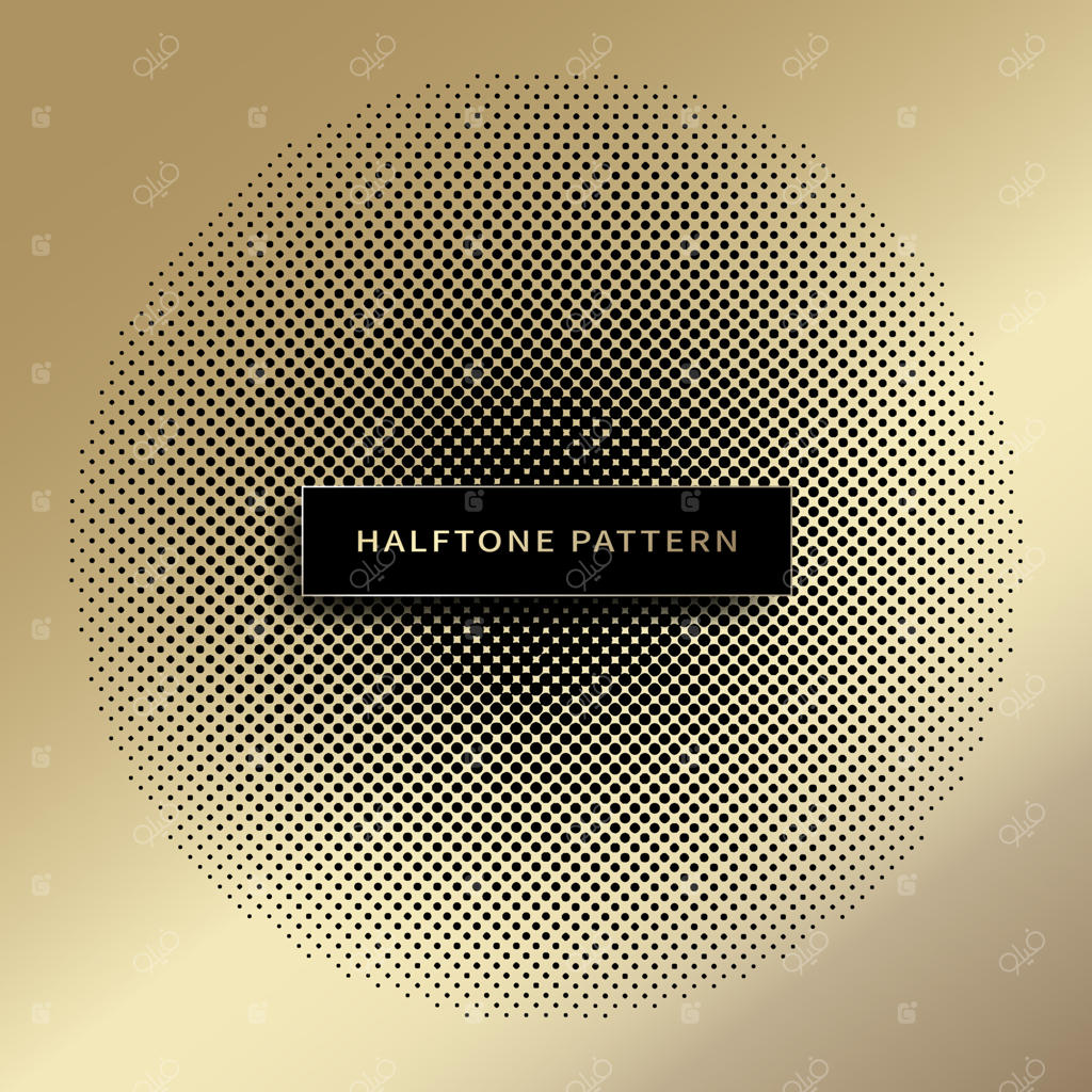 طراحی نیم‌تون، پس‌زمینه‌ای با نقاط نیم‌تون