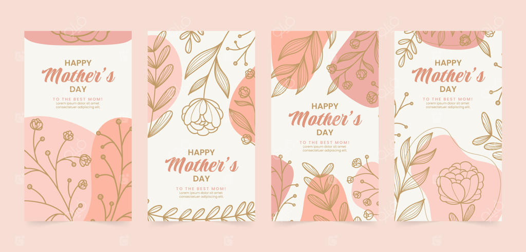 مجموعه استوری‌های اینستاگرام برای روز مادر