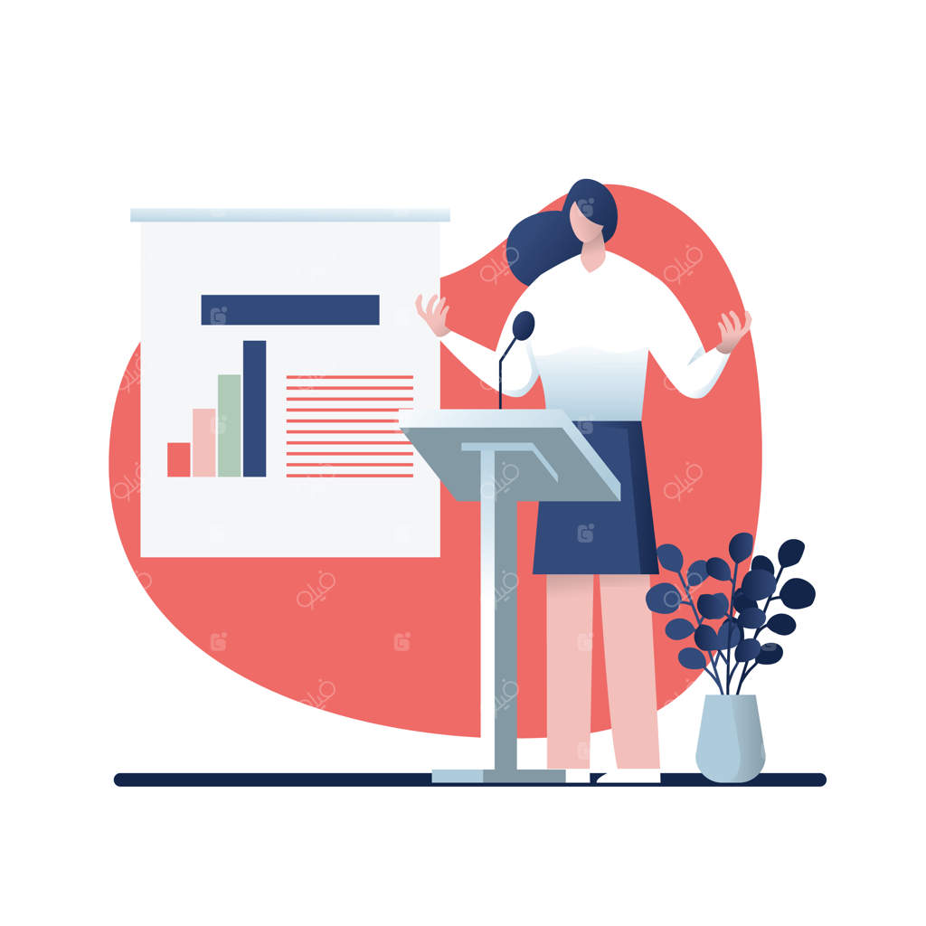 طراحی شخصیت تاجر، کسب و کار آنلاین