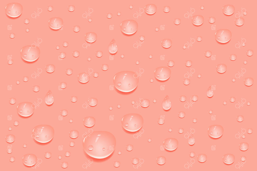 قطره‌های صورتی و مرطوب ژل یا کلاژن، سرم آرایشی یا آب پخش‌‌شده، نمونه گرد و تمیز لوسیون یا ژل مراقبت از پوست؛ پس‌زمینه زیبایی با قطرات روغن