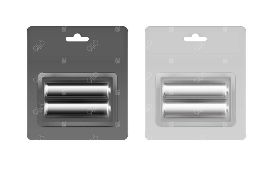 ست باتری در بسته‌بندی بلیستر