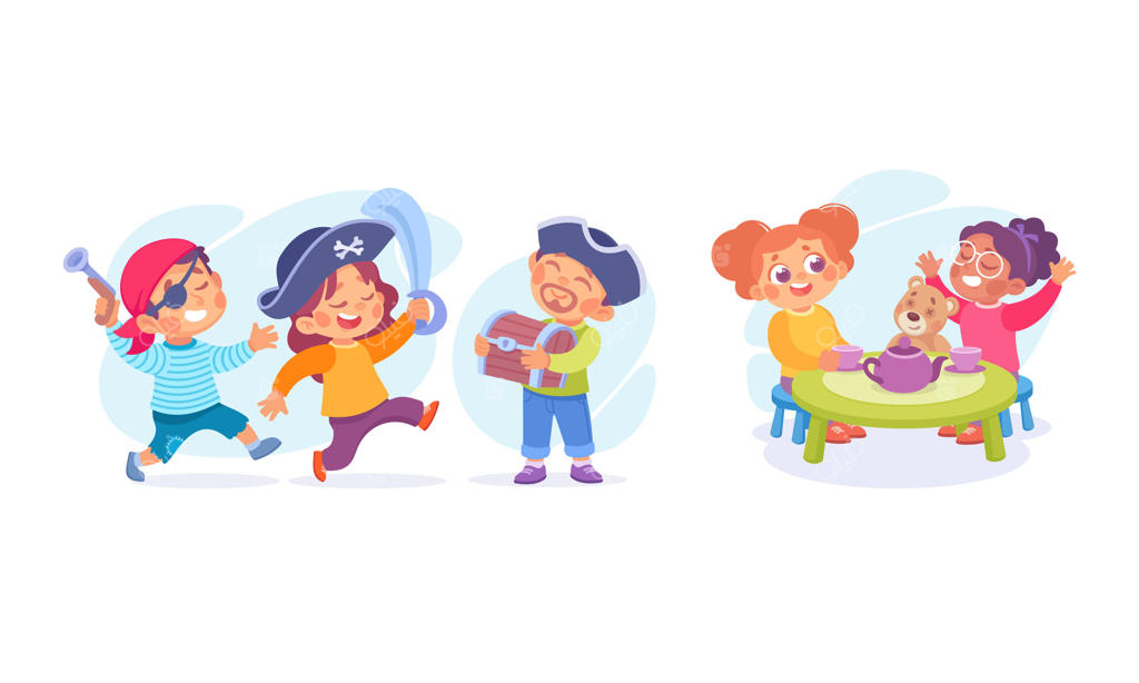 کودکان با شادی در فعالیت‌های خلاقانه شرکت می‌کنند و با صنایع دستی تخیل خود را کشف می‌کنند