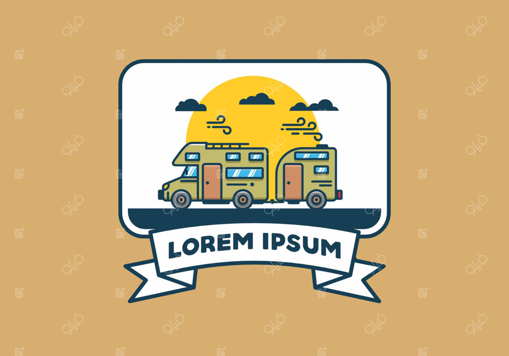 تصویر تخت از ون خانه‌ سیار