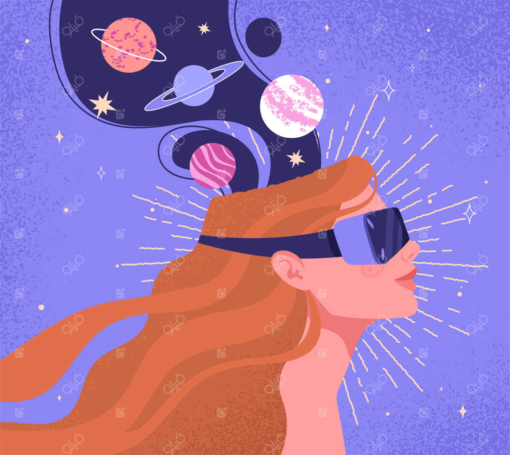 زن در متاورس