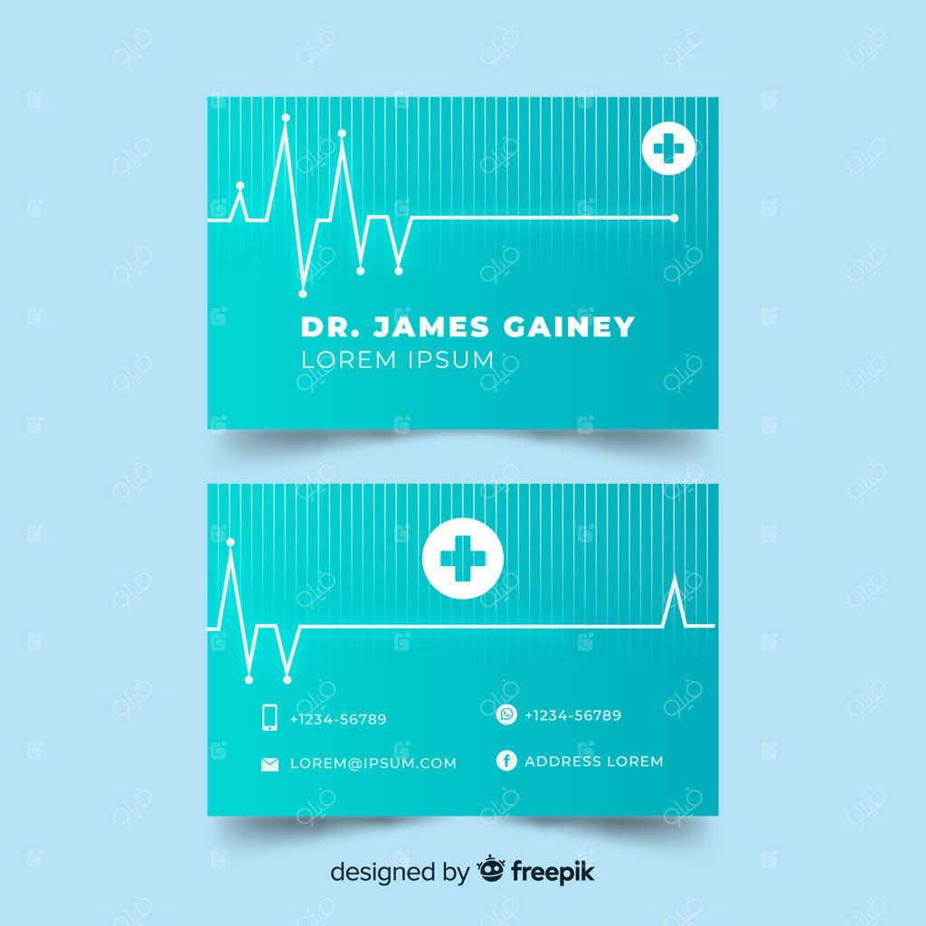 کارت ویزیت با طرح پزشکی