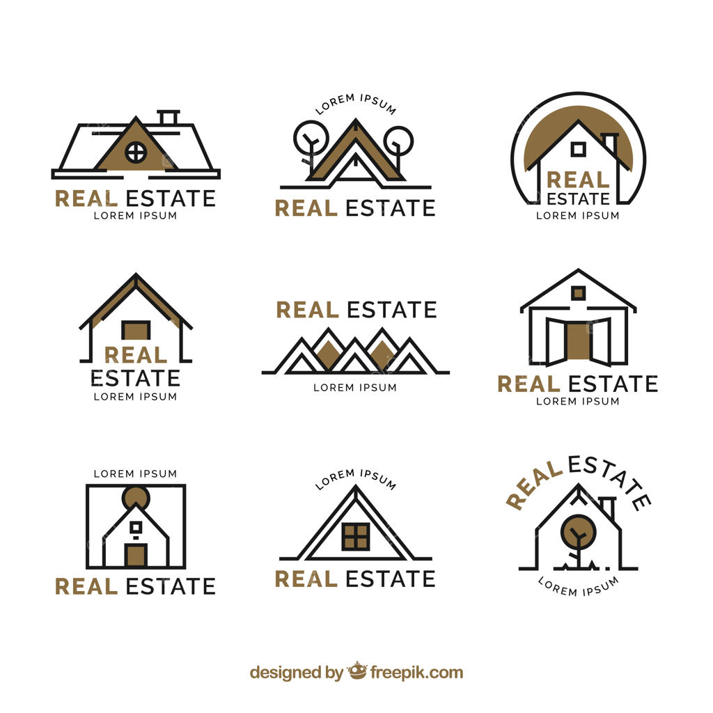 لوگوهای زیبا برای املاک و مستغلات